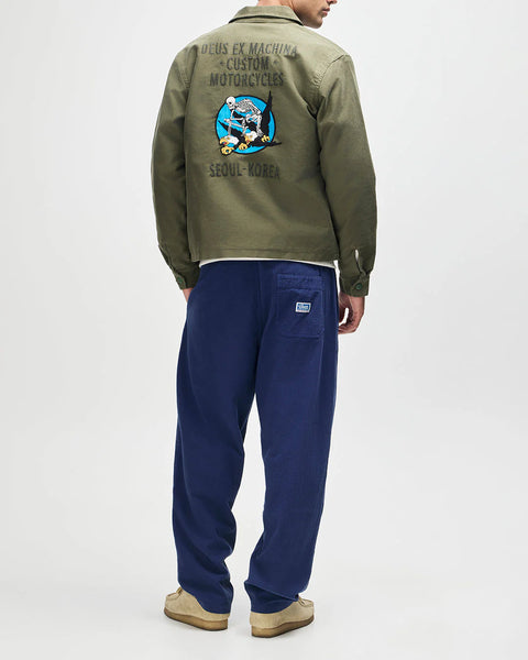 Deus Ex Machina Fugazi Souvenir Jacket - Pine Green