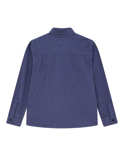 Desu Ex Machina Vacay Chambray Shirt - Mechanic Blue