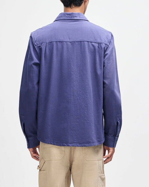 Desu Ex Machina Vacay Chambray Shirt - Mechanic Blue