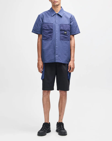 Deus Ex Machina Briggs S/S Shirt - Mechanic Blue