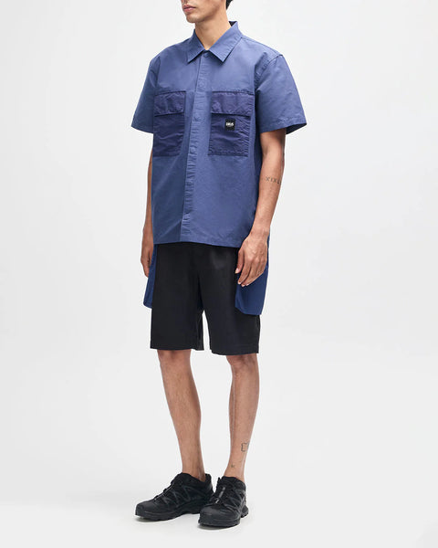 Deus Ex Machina Briggs S/S Shirt - Mechanic Blue
