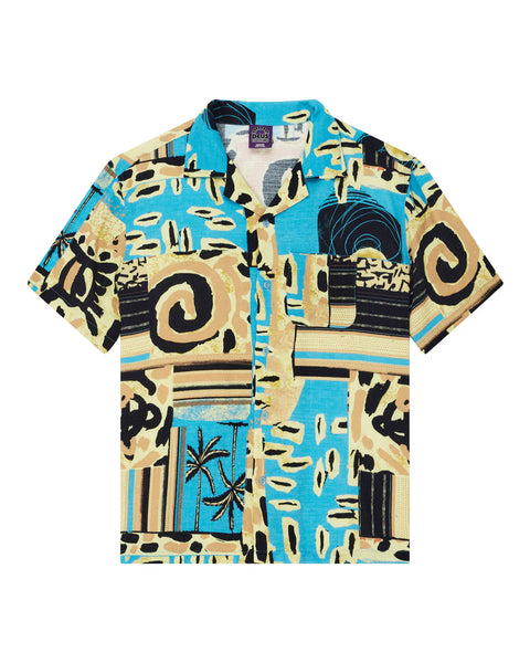 Deus Ex machina Freamon S/S Shirt - Yellow
