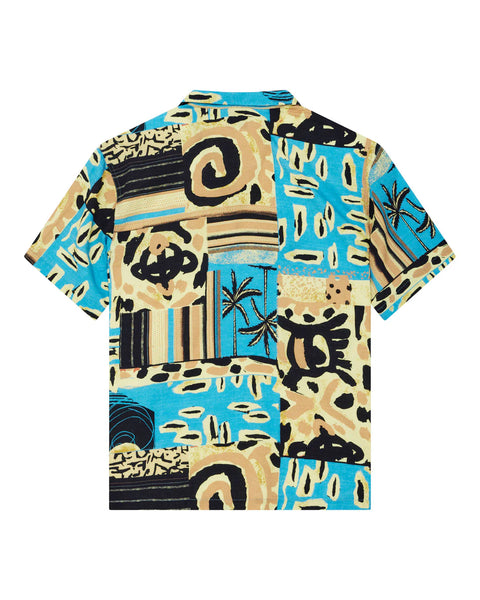Deus Ex machina Freamon S/S Shirt - Yellow