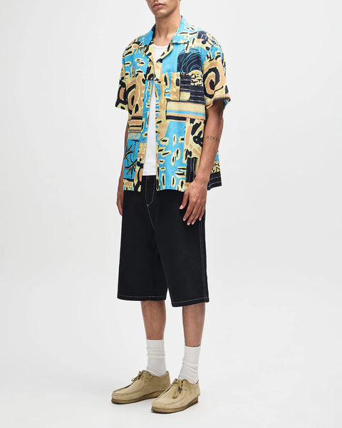 Deus Ex machina Freamon S/S Shirt - Yellow