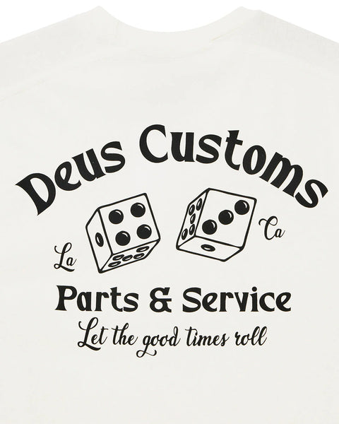 Deus Ex Machina Knucklebones Muscle Tee - Dirty White