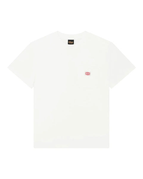 Deus Ex Machina Parts & Service Pocket Tee - Vintage White