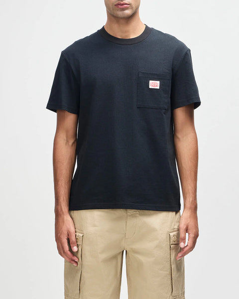 Deus Ex machina Parts & Service Pocket Tee - Black