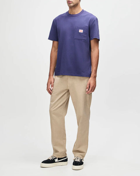 Deus Ex Machina Parts & Service Pocket Tee - French Blue
