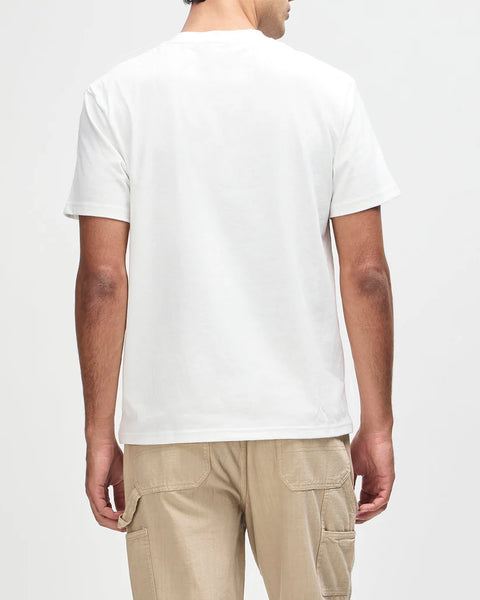 Deus Ex Machina Parts & Service Pocket Tee - Vintage White