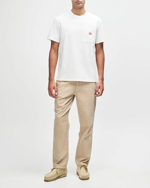 Deus Ex Machina Parts & Service Pocket Tee - Vintage White