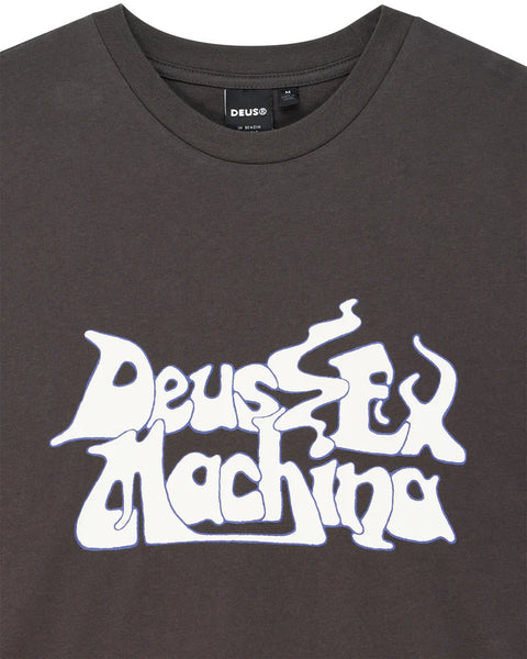 Deus Ex Machina Smokeshow Tee - Anthracite
