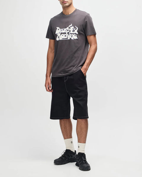 Deus Ex Machina Smokeshow Tee - Anthracite
