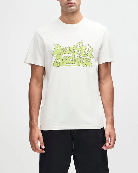 Deus Ex Machina Smokeshow Tee - Vintage White