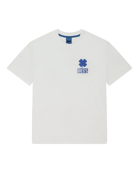Deus Ex Machina Quad Tee - Vintage White