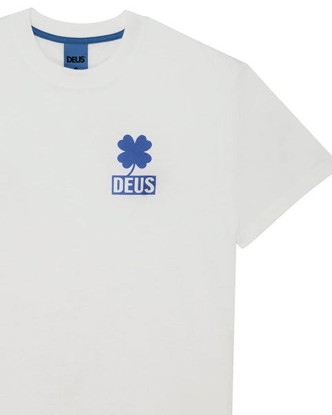 Deus Ex Machina Quad Tee - Vintage White