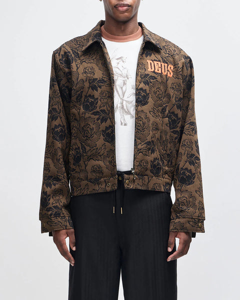 Deus Ex Machina Danse Macabre Jacket - Brass Brown