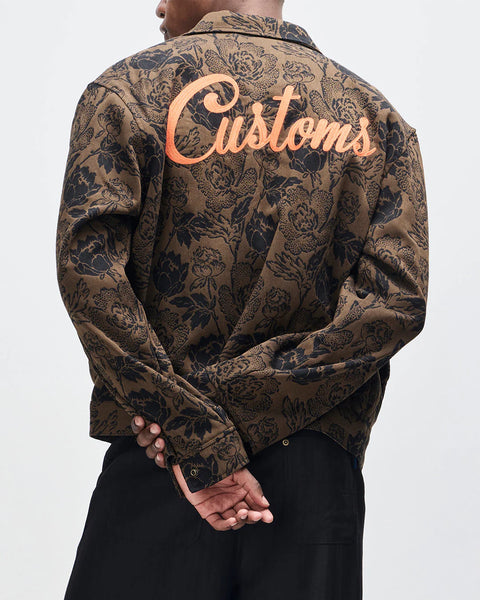 Deus Ex Machina Danse Macabre Jacket - Brass Brown