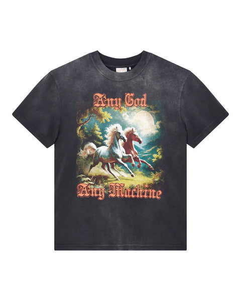 Deus Ex Machina Horseplay Tee - Black Beauty