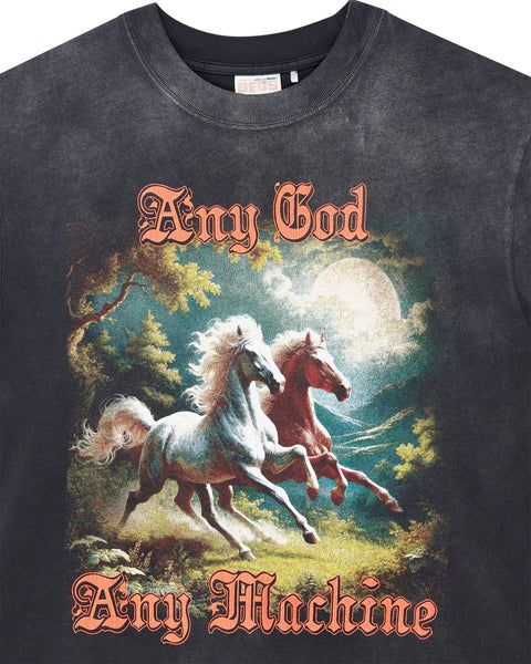 Deus Ex Machina Horseplay Tee - Black Beauty