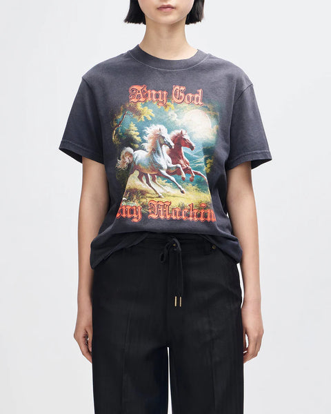 Deus Ex Machina Horseplay Tee - Black Beauty