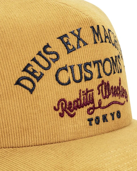 Deus Ex Machina Marsden Trucker Cap - Radiant Yellow