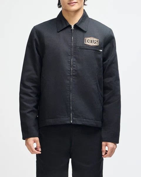 Deus Ex Machina Earls Work Jacket - Black