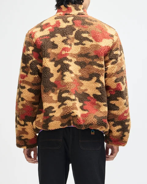 Deus Ex Machina Owen Reversible Fleece - Camo Noir