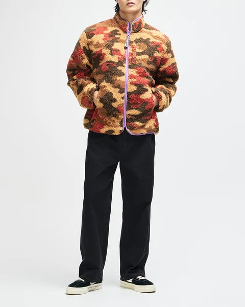 Deus Ex Machina Owen Reversible Fleece - Camo Noir