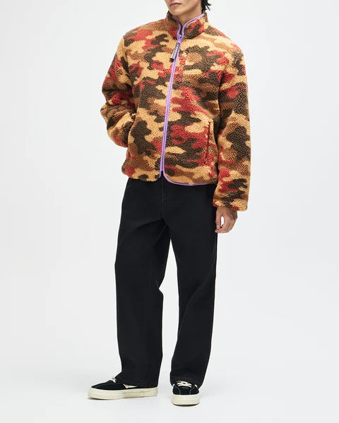 Deus Ex Machina Owen Reversible Fleece - Camo Noir