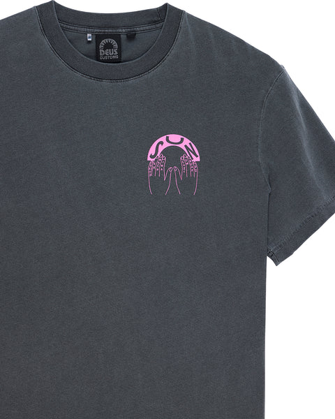 Deus Ex Machina Catchin Rays Tee - Anthracite Grey
