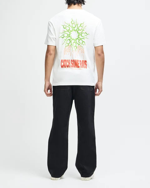 Deus Ex Machina Catchin Rays Tee - Vintage White