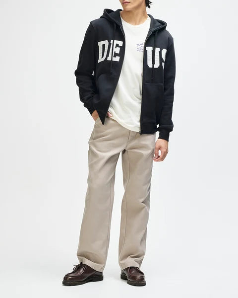 Deus Ex Machina Victory Lap Zip Hoodie - Black