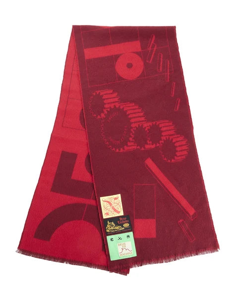 Deus Ex Machina Merz Scarf - Red/Multi