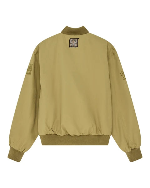 Deus Ex Machina Pendula Reversible Jacket - Willow Green/Blanket Red