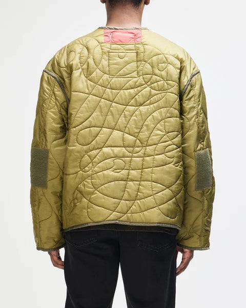 Deus Ex Machina First Flower Liner jacket - Olive Green