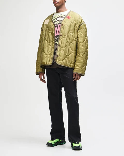 Deus Ex Machina First Flower Liner jacket - Olive Green