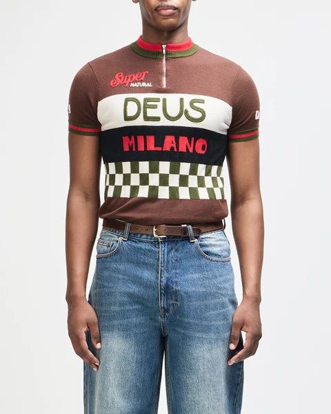 Deus Ex Machina Hyper Extension Jersey Knit - Clay Brown