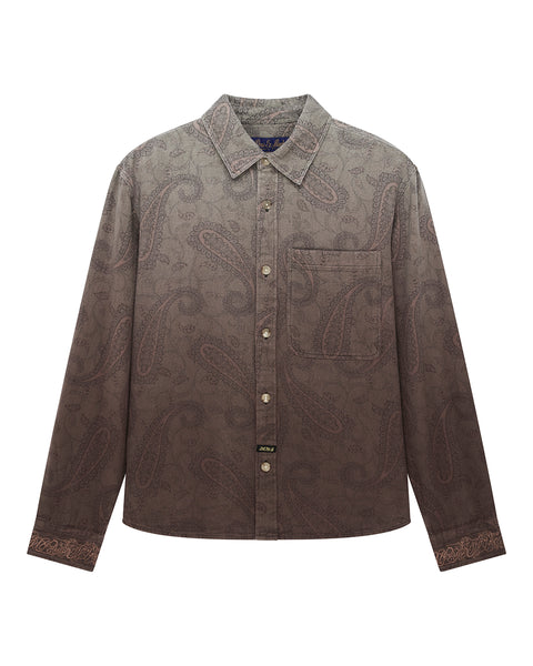 Deus Ex Machina Turiya L/S Shirt - Moss Green