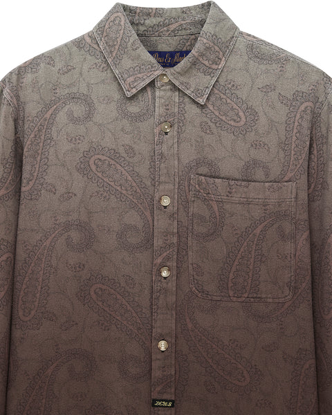 Deus Ex Machina Turiya L/S Shirt - Moss Green