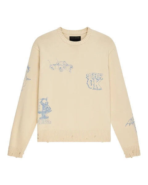 Deus Ex Machina Everywhere Knit - Cream