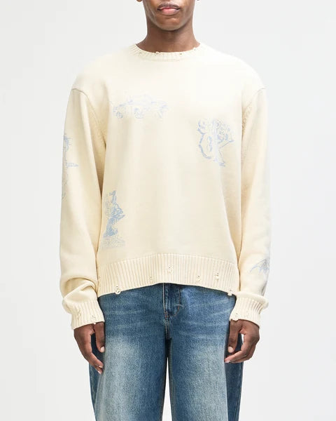 Deus Ex Machina Everywhere Knit - Cream