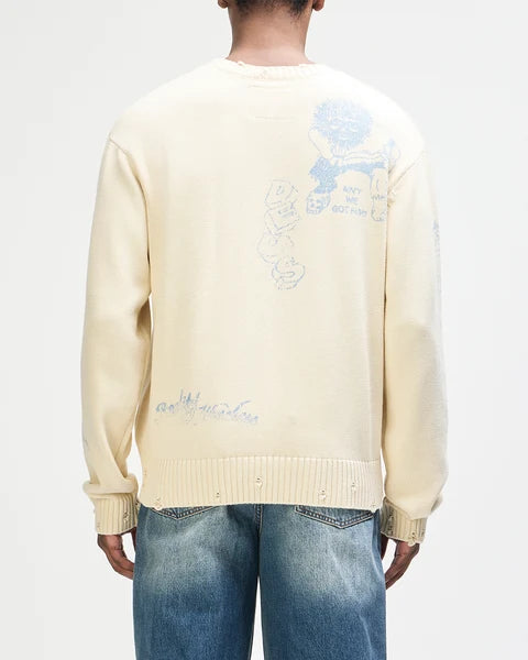 Deus Ex Machina Everywhere Knit - Cream