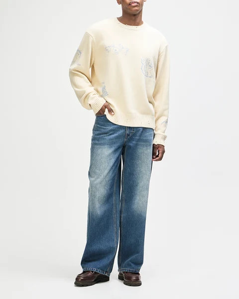 Deus Ex Machina Everywhere Knit - Cream