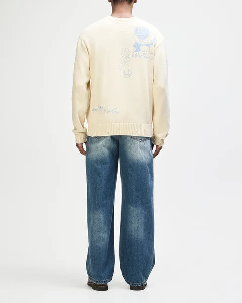 Deus Ex Machina Everywhere Knit - Cream