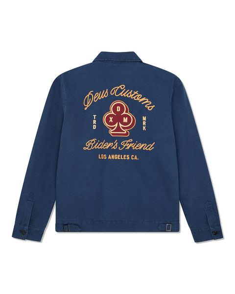 Deus ex Machina Basto Club Jacket - Navy
