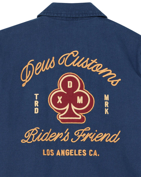 Deus ex Machina Basto Club Jacket - Navy