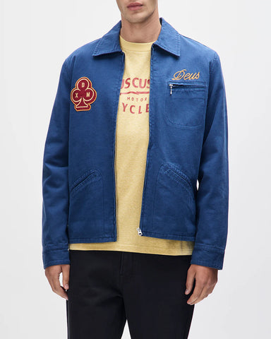 Deus ex Machina Basto Club Jacket - Navy