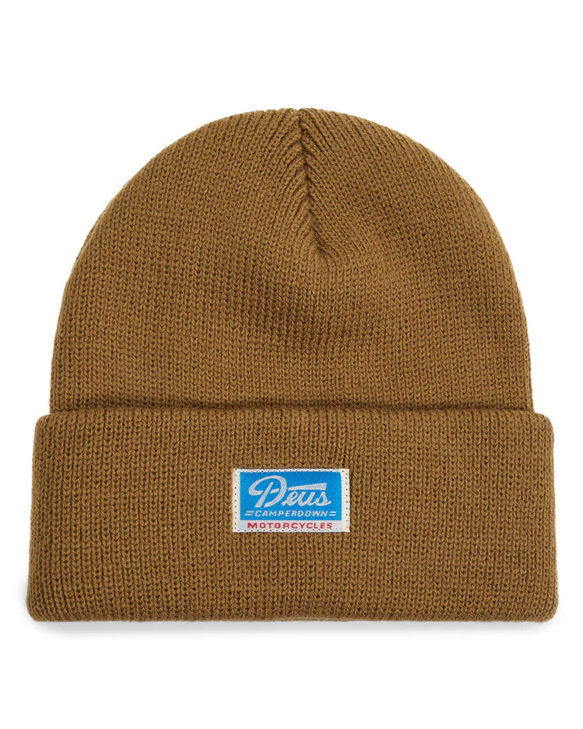Deus ex Machina Setta Beanie - Bronze Brown