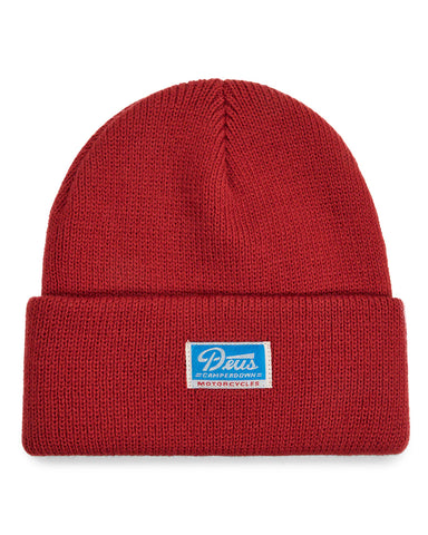 Deus ex Machina Setta Beanie - Lava Falls Red