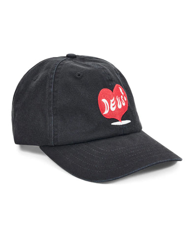 Deus ex Machina Deep Cut Dad Cap - Black